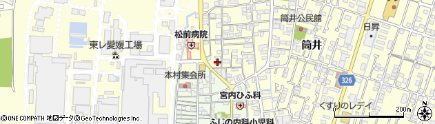 愛媛県伊予郡松前町筒井1567周辺の地図