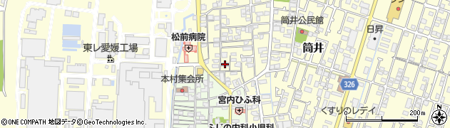 愛媛県伊予郡松前町筒井1370周辺の地図