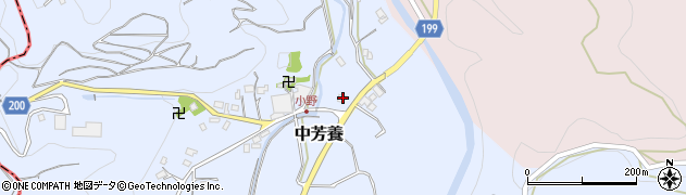 和歌山県田辺市中芳養3022周辺の地図