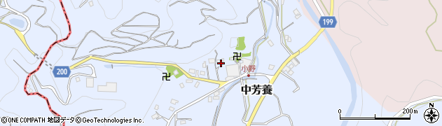 和歌山県田辺市中芳養2925周辺の地図