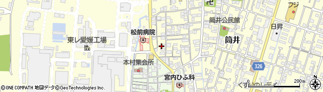愛媛県伊予郡松前町筒井1565周辺の地図