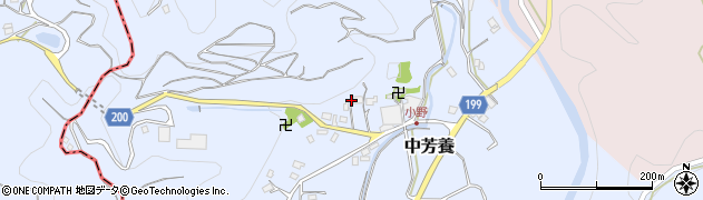 和歌山県田辺市中芳養2919周辺の地図