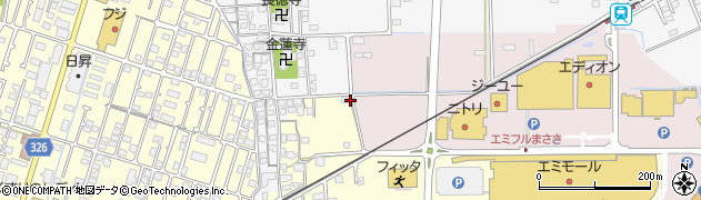 愛媛県伊予郡松前町筒井680周辺の地図