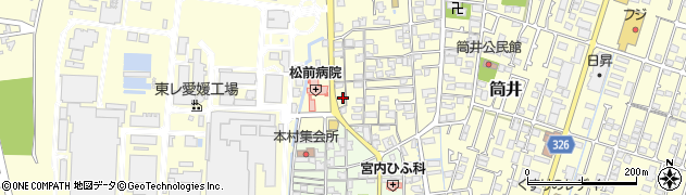 愛媛県伊予郡松前町筒井1571周辺の地図