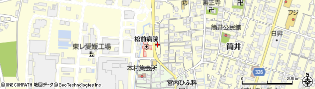 愛媛県伊予郡松前町筒井1573周辺の地図