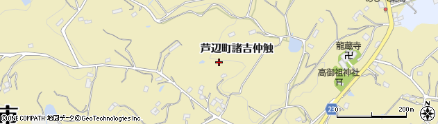長崎県壱岐市芦辺町諸吉仲触周辺の地図