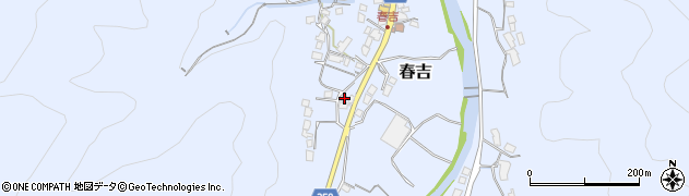 福岡県北九州市小倉南区春吉566周辺の地図
