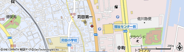 苅田スマイル歯科小児歯科医院周辺の地図