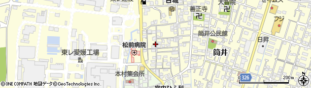 愛媛県伊予郡松前町筒井1558周辺の地図