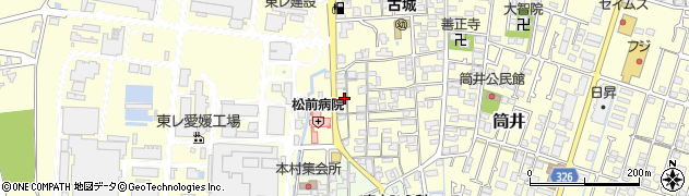 愛媛県伊予郡松前町筒井1576周辺の地図