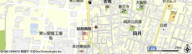 愛媛県伊予郡松前町筒井1551周辺の地図