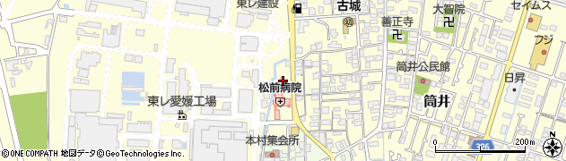 愛媛県伊予郡松前町筒井1587周辺の地図