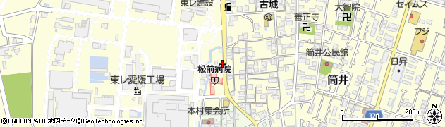 愛媛県伊予郡松前町筒井1588周辺の地図