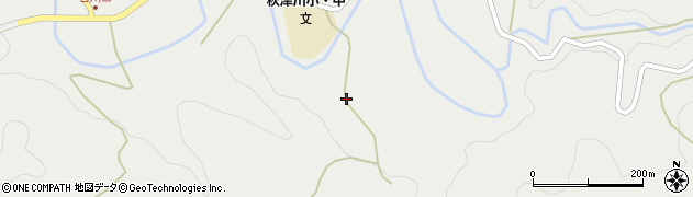 和歌山県田辺市秋津川510周辺の地図