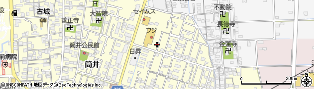 愛媛県伊予郡松前町筒井449-5周辺の地図