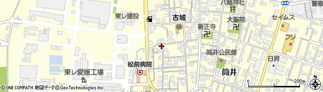 愛媛県伊予郡松前町筒井1482周辺の地図
