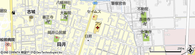 愛媛県伊予郡松前町筒井448周辺の地図