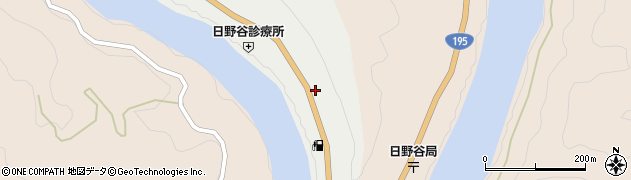 徳島県那賀郡那賀町朴野大下11周辺の地図