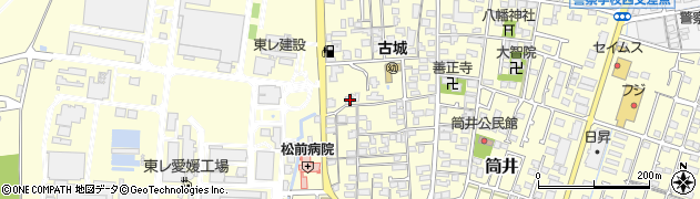愛媛県伊予郡松前町筒井1540周辺の地図
