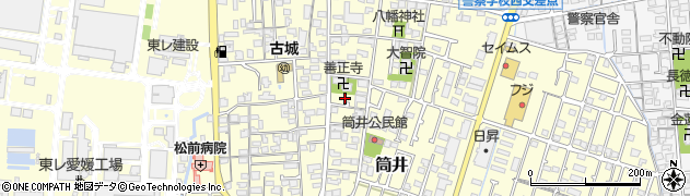 愛媛県伊予郡松前町筒井253周辺の地図