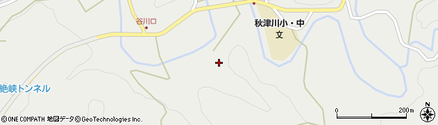 和歌山県田辺市秋津川401周辺の地図