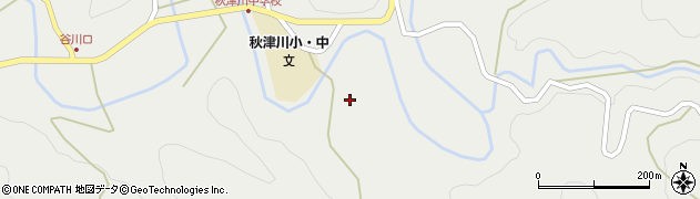 和歌山県田辺市秋津川623周辺の地図