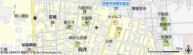 愛媛県伊予郡松前町筒井294周辺の地図