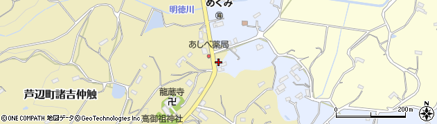 長崎県壱岐市芦辺町諸吉仲触2周辺の地図