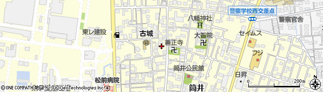 愛媛県伊予郡松前町筒井222周辺の地図