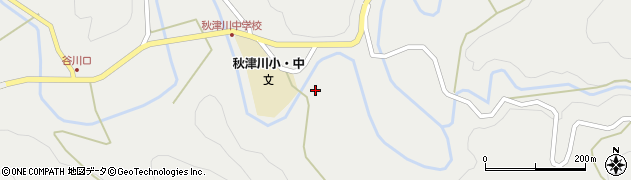 和歌山県田辺市秋津川639周辺の地図