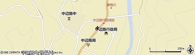 和歌山県田辺市中辺路町栗栖川427周辺の地図