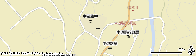和歌山県田辺市中辺路町栗栖川474周辺の地図