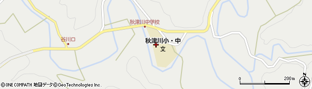 和歌山県田辺市秋津川659周辺の地図