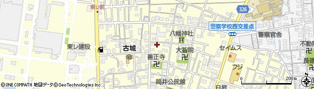 愛媛県伊予郡松前町筒井266周辺の地図