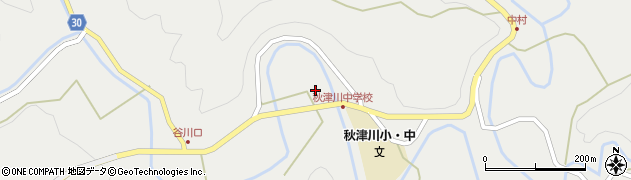 和歌山県田辺市秋津川426周辺の地図