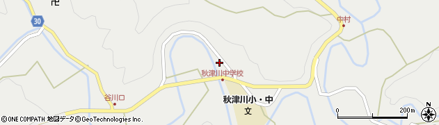和歌山県田辺市秋津川673周辺の地図