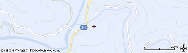 和歌山県田辺市本宮町静川274周辺の地図