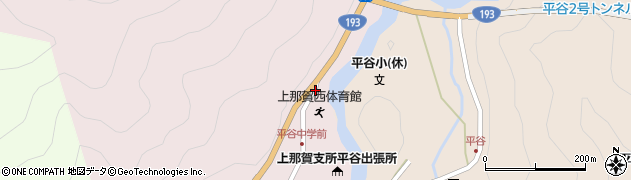 徳島県那賀町（那賀郡）大殿（大北）周辺の地図