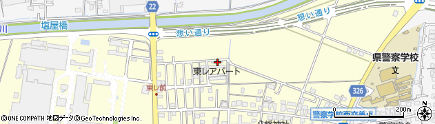 愛媛県伊予郡松前町筒井1421周辺の地図