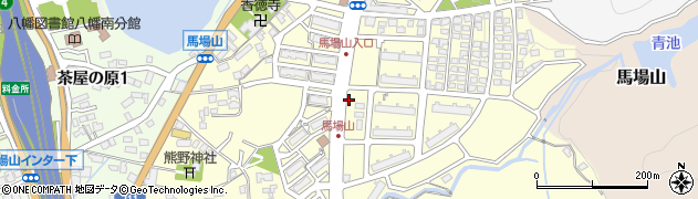 福岡県北九州市八幡西区馬場山東周辺の地図