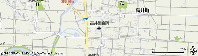 高井公民館周辺の地図
