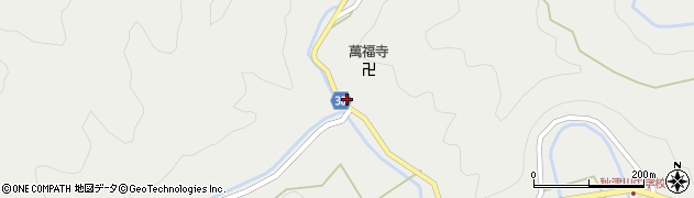 和歌山県田辺市秋津川107周辺の地図
