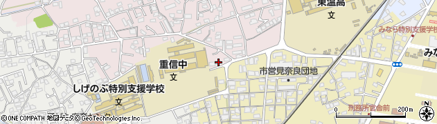 愛媛県東温市志津川982周辺の地図