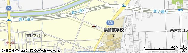 愛媛県伊予郡松前町筒井81周辺の地図
