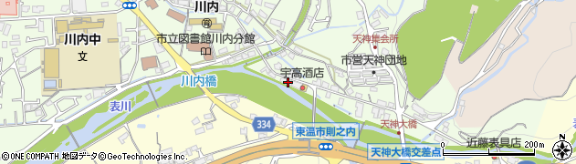 松木薬館周辺の地図