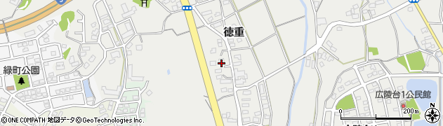 福岡県宗像市徳重219周辺の地図