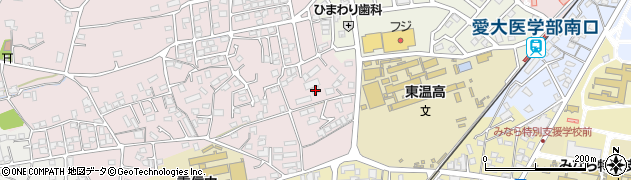 愛媛県東温市志津川1035周辺の地図