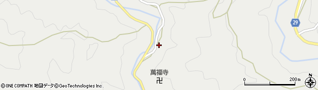 和歌山県田辺市秋津川3971-2周辺の地図