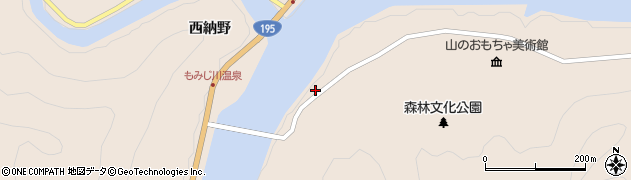 徳島県那賀郡那賀町横石畑瀬156周辺の地図