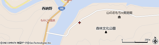 徳島県那賀郡那賀町横石畑瀬52周辺の地図